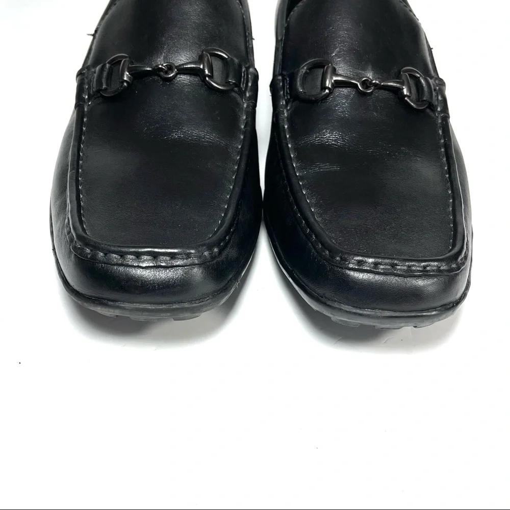 Florsheim‎ Men’s Loafers Horsebit Black Leather Size 11 D